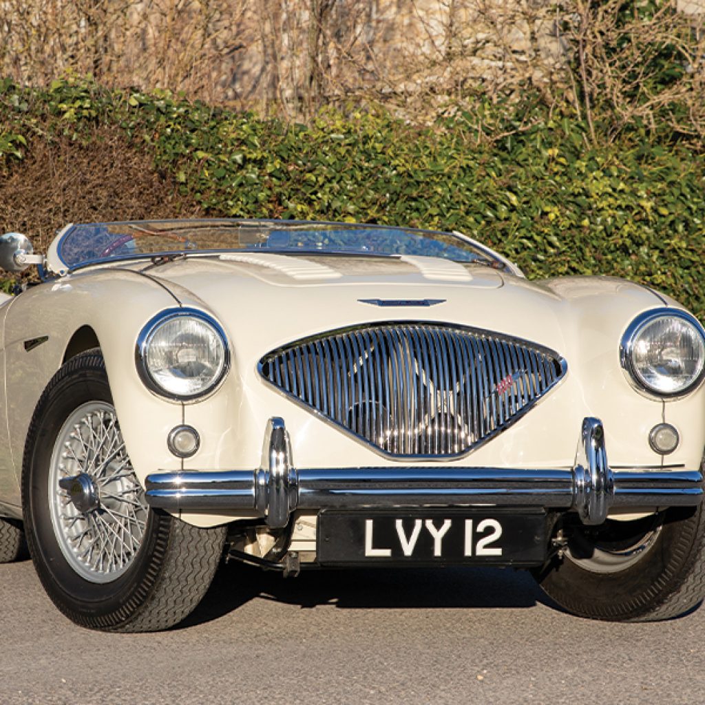 Year: 1955
Price: £66,500

• UK RHD
• 100M Bonnet
• Ivory White, Black Interior 
• Restored