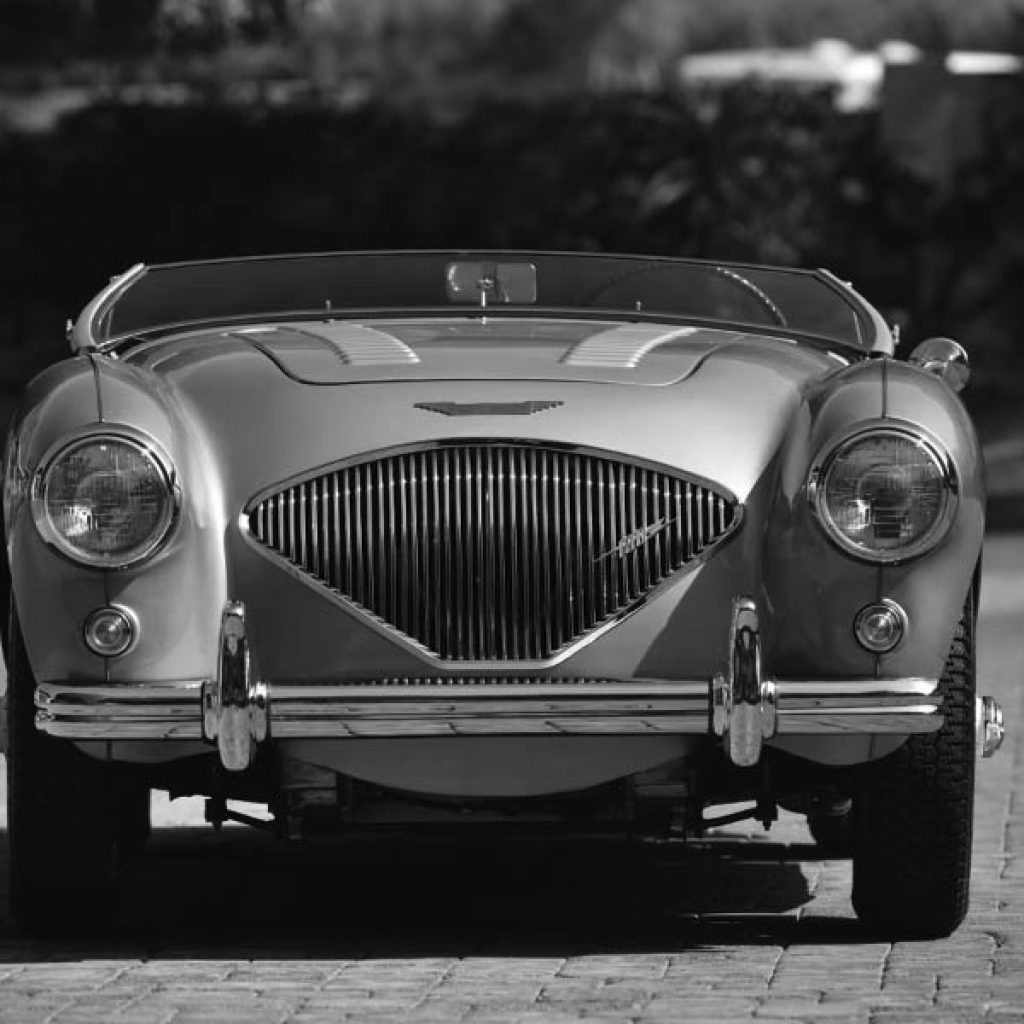 Year: 1955
Price: £POA

• Genuine Factory 100M
• Original Healey Blue
• Matching Numbers
• Restore to your Spec