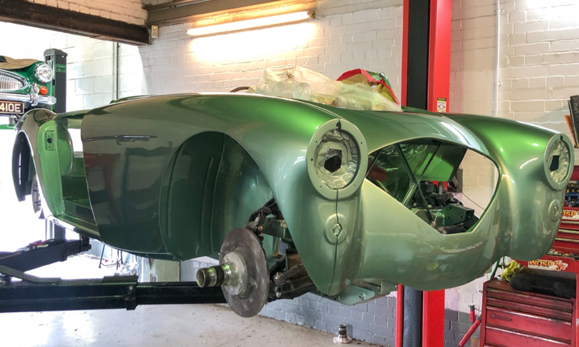 1954 Austin Healey 100 'Revival Special' Restoration | Rawles Motorsport